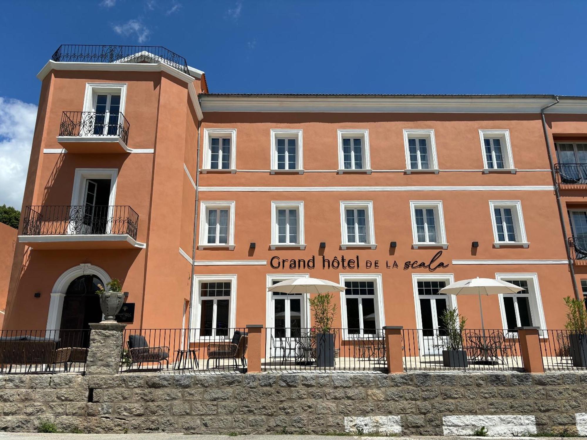 Grand Hotel De La Scala Calacuccia Exterior foto