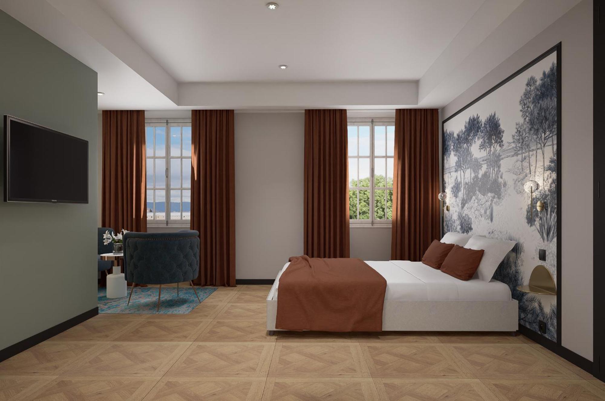 Grand Hotel De La Scala Calacuccia Zimmer foto